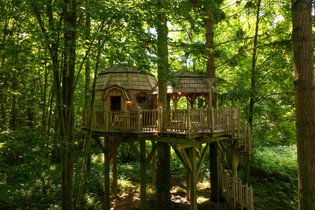 Cabanes Duo Spa sur Pilotis