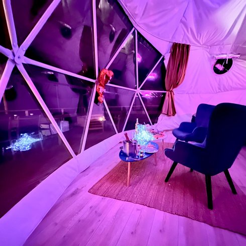 Domaine AbracadaRoom : Glamping Dôme les Cigales - Image 9