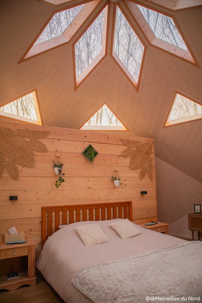 Hébergement AbracadaRoom : Zome Sweet Zome & Bain nordique - Image 17