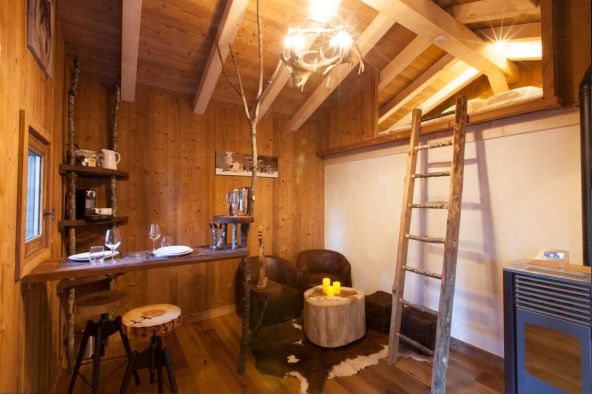 Cabane Spa Mont-Blanc à Saint Nicolas La Chapelle (13)
