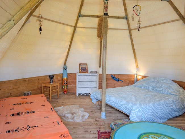 Hébergement AbracadaRoom : Tipi Trappeur 3places - Image 3