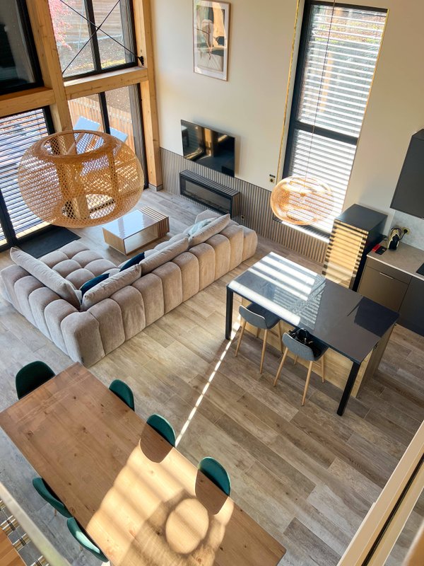 Hestia + Freya : Ecolodge de luxe avec 2 bains nordiques pour 12-13 personnes à Saint-Mards-En-Othe (4)