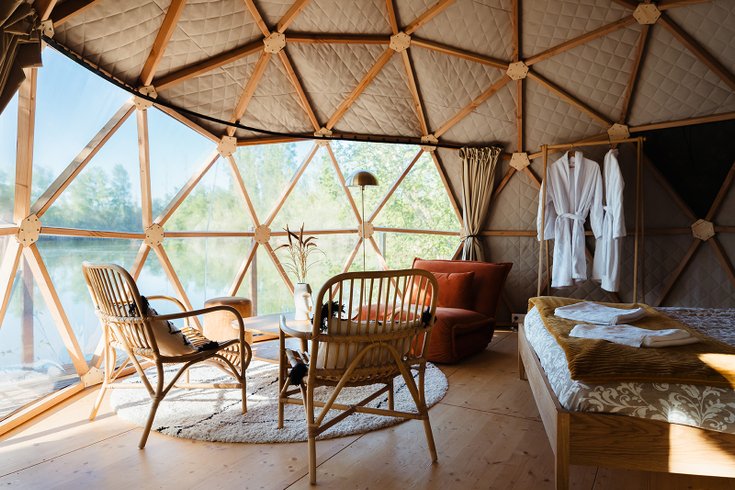 Hébergement AbracadaRoom : Le Dôme cocooning avec Bain nordique - Image 24