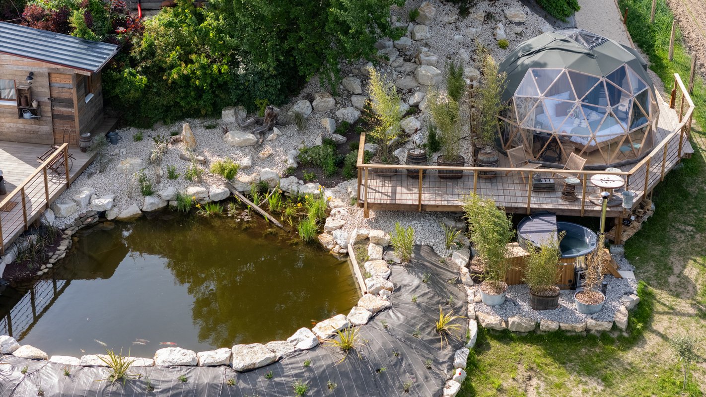 La bulle du coq & Spa à St Martin La Plaine (2)