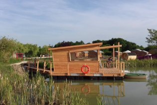 Cabane sur l'eau Loir-et-Cher