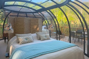 Grand dôme perché Spa - Geai des chênes