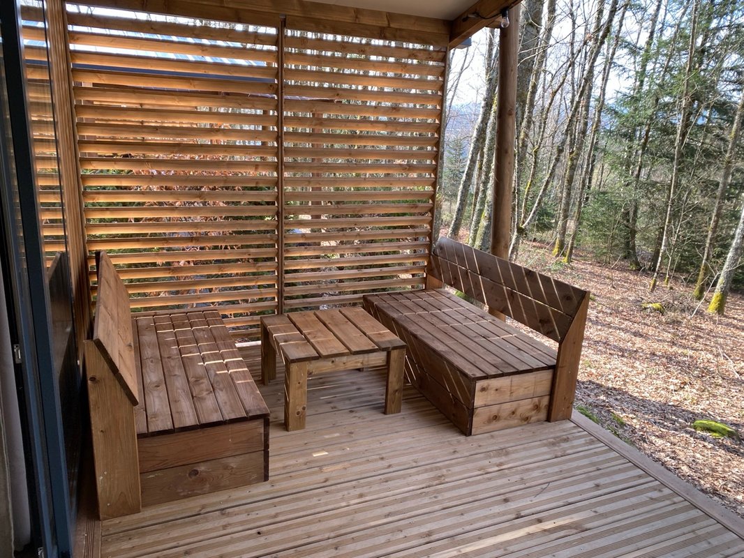 HY•Lødge Spa-2pers N°2 (Chalet nature avec spa privatif) à Anould (9)