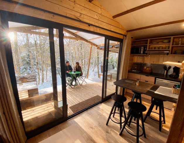 Hébergement AbracadaRoom : HY•Lødge Spa-2pers N°1 (Chalet nature avec spa privatif) - Image 4