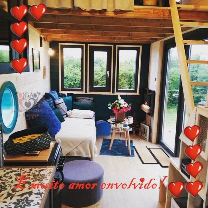 Tiny House  Ô P'tit Nid Milie  & son sauna : Classée 1 étoile à Bellefontaine (33)