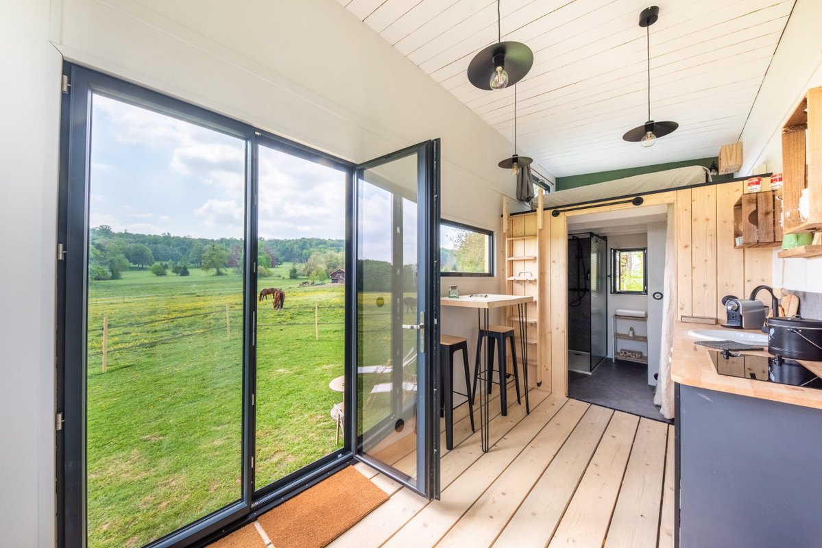 Tiny House Le Paddock | Au milieu des chevaux ! à Chambly (2)