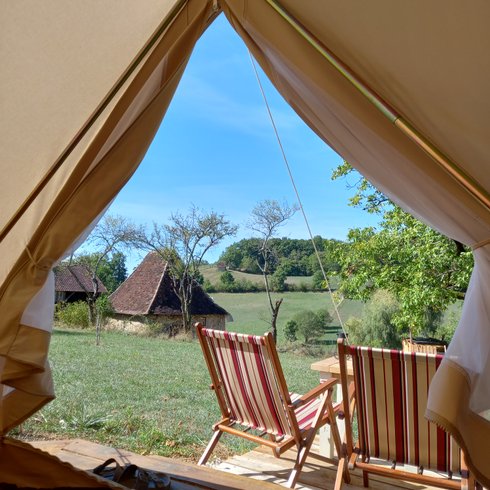 Hébergement AbracadaRoom : Tente Confort (2) au Petit Camping Vallon de Laborie - Image 5