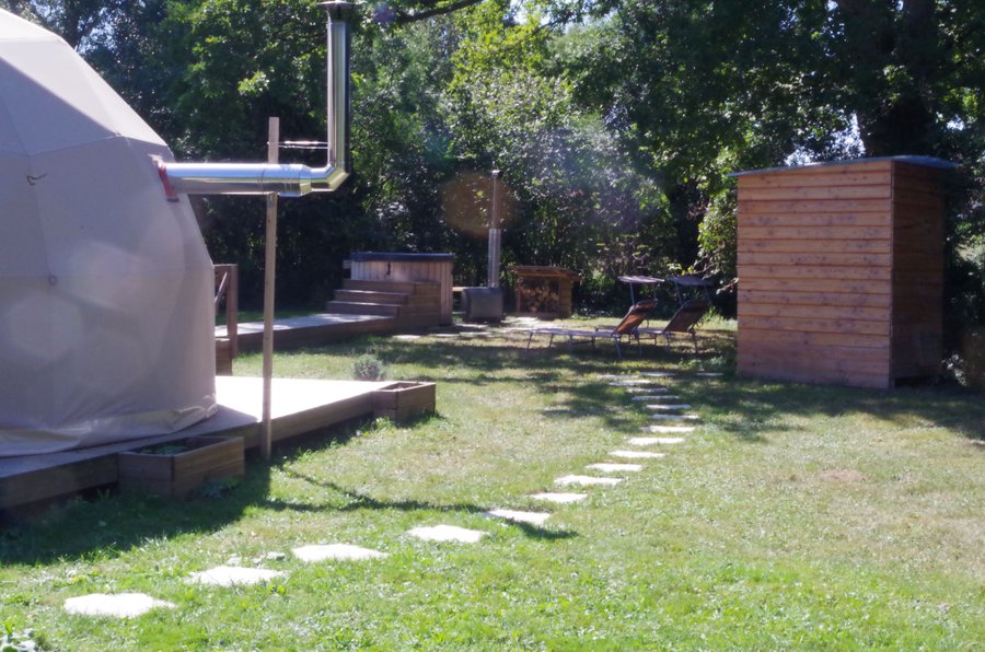 Hébergement AbracadaRoom : Le Petit Dôme et son bain nordique - Image 19