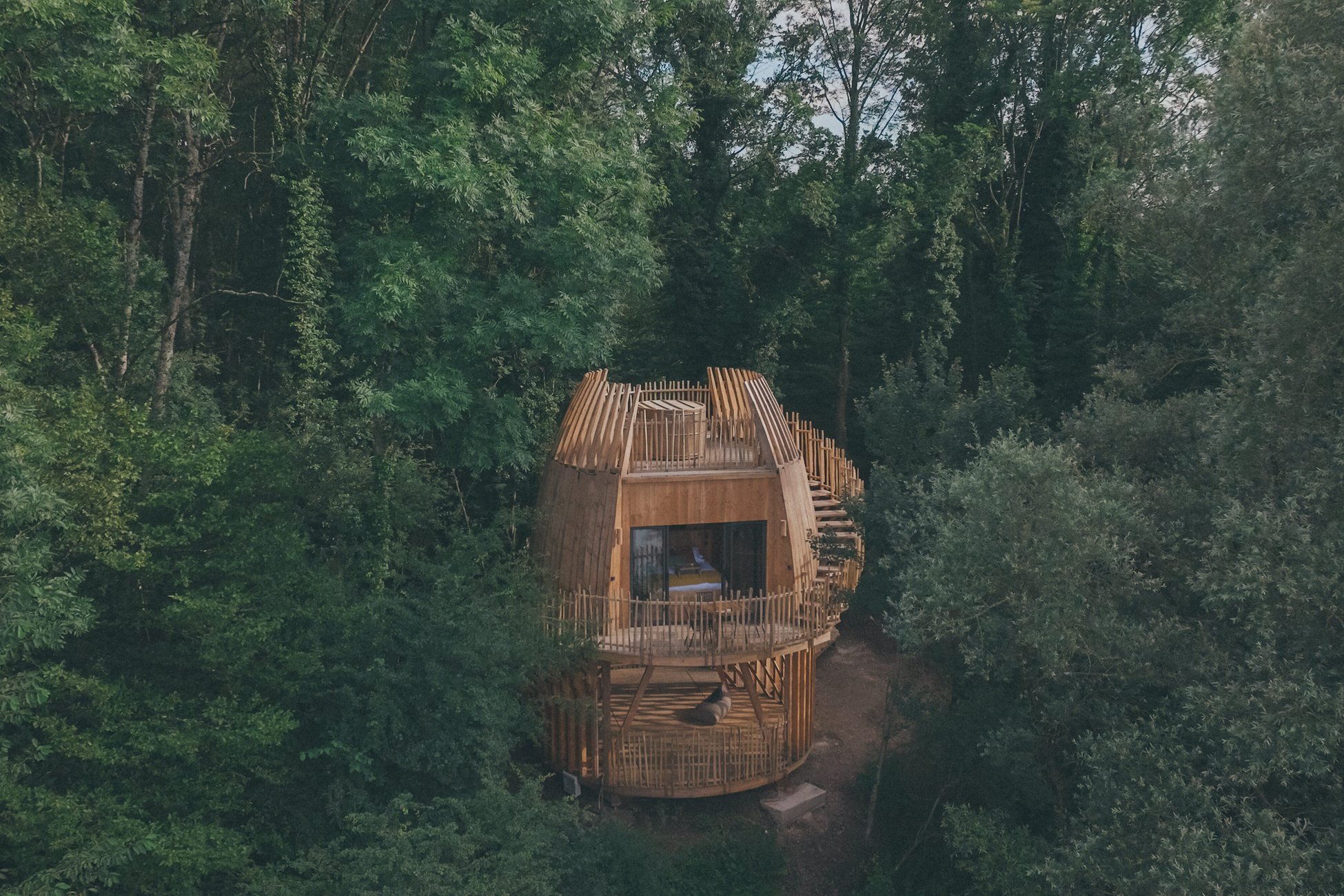 Hébergement UnicStay : Cabane Spa Brume à Chassey-Lès-Montbozon