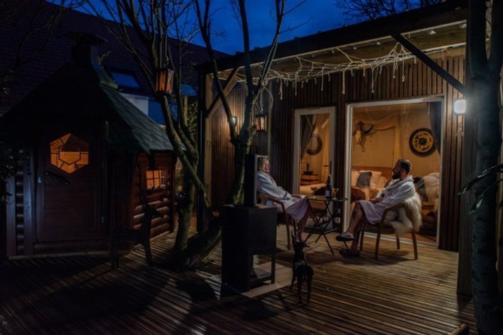 Hébergement AbracadaRoom : Lodge Valhalla - bain nordique-kota grill (repas inclus)-sauna au feu de bois - Image 13