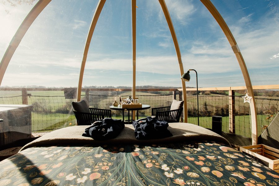 Bulle au sommet du Chêne & Spa : Bulle en Midi-Pyrénées (Occitanie)