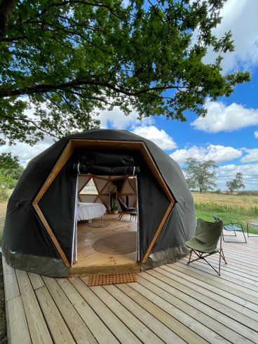 Hébergement AbracadaRoom : Cèdre dôme géodésique & Spa - Image 23