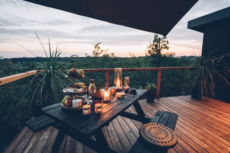 Hébergement AbracadaRoom : Cabane Spa Shou Sugi Ban - Image 5