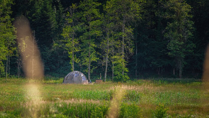 Hébergement AbracadaRoom : Orion & Spa : Wigwam pour nuitée à la belle étoile - Image 1