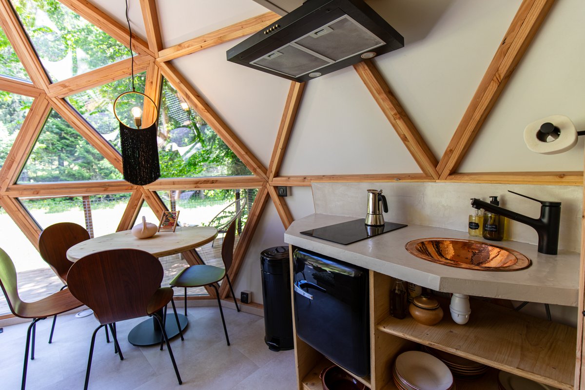 Dôme panoramique, une immersion totale dans la nature à Autrans (19)