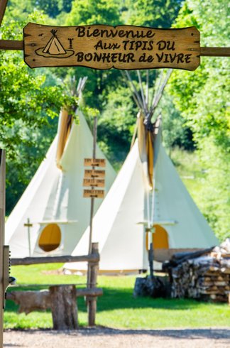 Domaine AbracadaRoom : Les Tipis du Bonheur de Vivre - Image 2