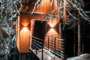 Cabane sur pilotis Savoie