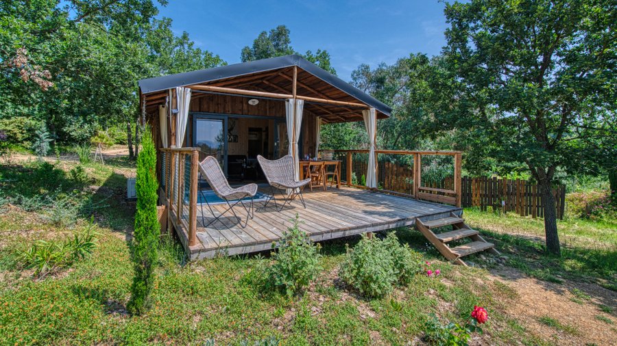 Hébergement AbracadaRoom : Cabane sur pilotis La Dame du Château- spa privé - Image 4