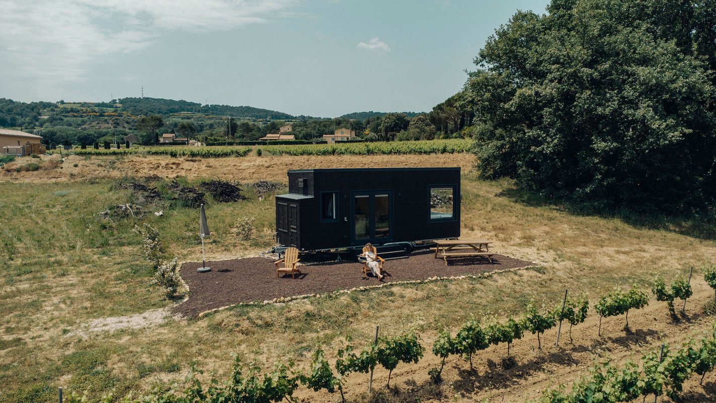 Parcel Tiny House - dans le Vaucluse à Saint-Romain-En-Viennois (15)