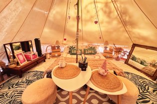 Tente et tente lodge Alpes-Maritimes