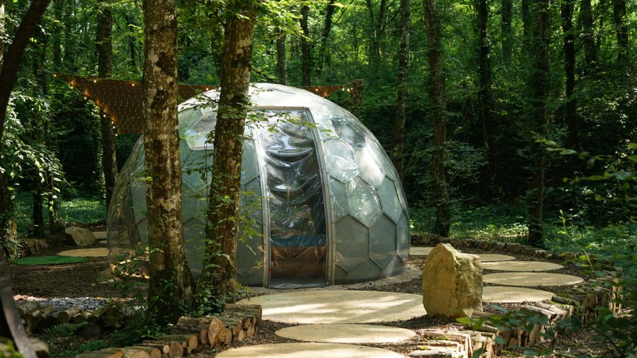 Hébergement AbracadaRoom : Bulle  au coeur des bois- Royaume des Textures - Image 8