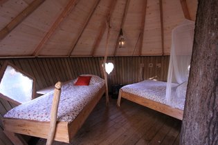 Cabane dans les arbres Ille-et-Vilaine