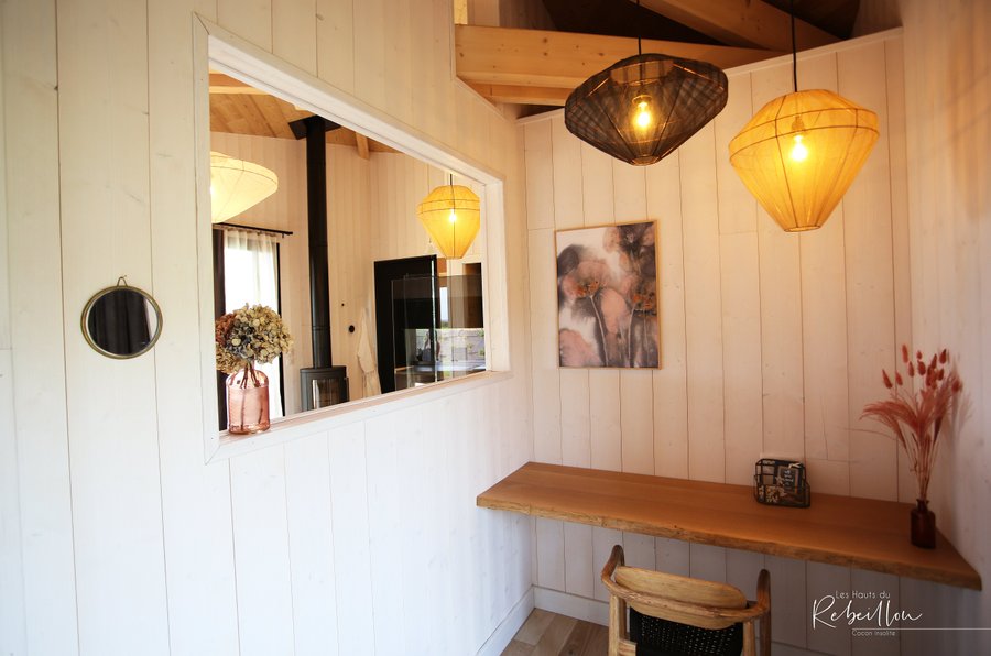 Domaine AbracadaRoom : Les Hauts Du Rebeillou - Cabane Spa - Image 9