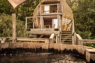 Cabane sur pilotis Haute-Saône