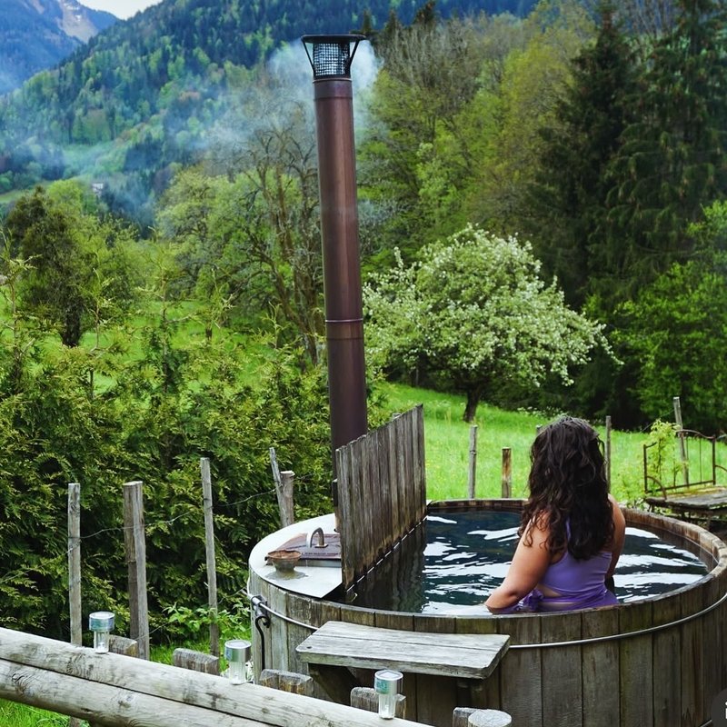 Chalet Trappeur & SPA à Le Biot (9)