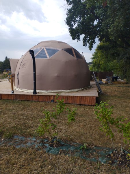 Hébergement AbracadaRoom : Le Dôme géodésique cocooning & Spa - Image 11