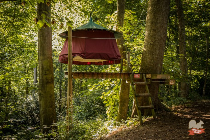 Hébergement AbracadaRoom : Tente suspendue Woody Park - Image 2
