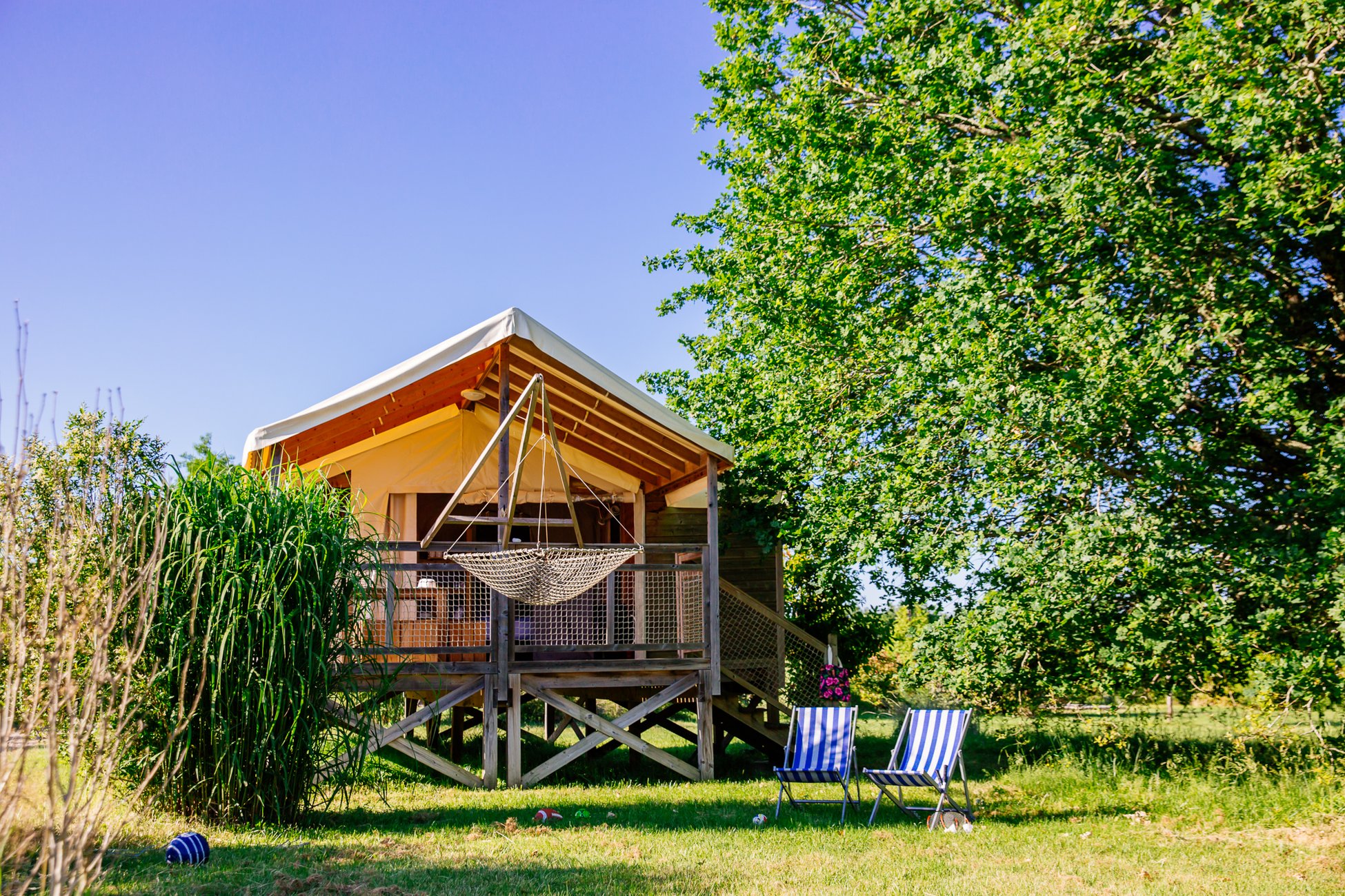 Hébergement UnicStay : Tente Safari océanique à Le Nizan