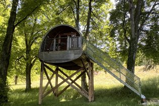 Cabane accès Escalier & Spa privatisable