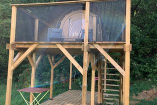 Tente et tente lodge Corrèze