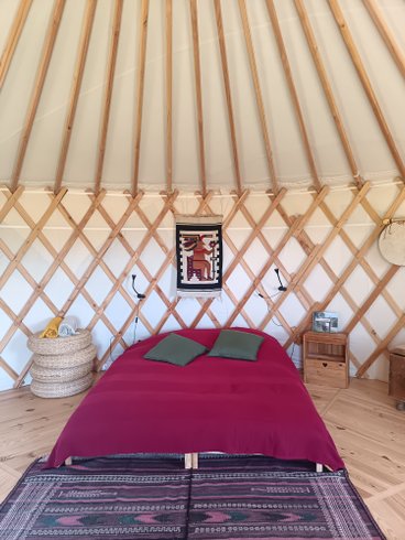 Hébergement AbracadaRoom : Yourte à la ferme des bréguières - Image 5
