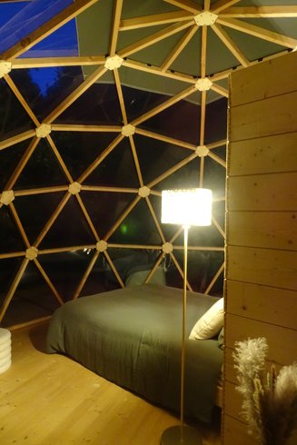 Hébergement AbracadaRoom : La Bulle Dôme Premium de la Parenthèse Insolite & son bain nordique - Image 25