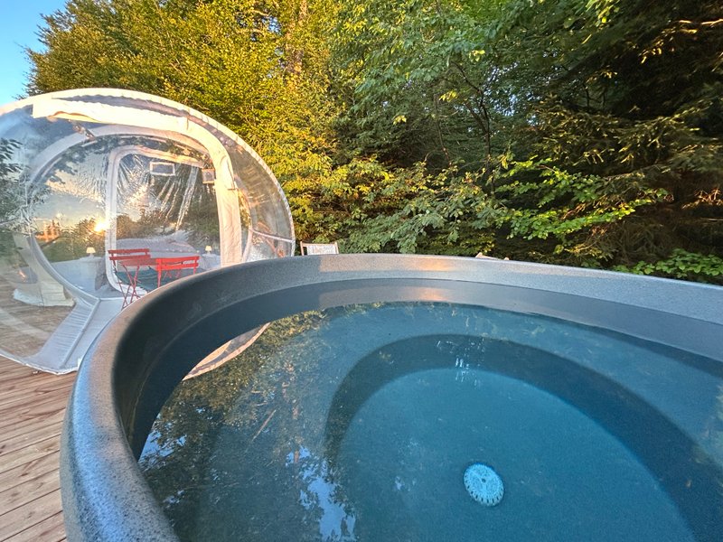 Hébergement AbracadaRoom : Dôme lunaire d'Oriana & Son bain nordique - Image 2