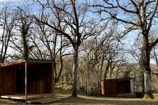 Tente et tente lodge Lot