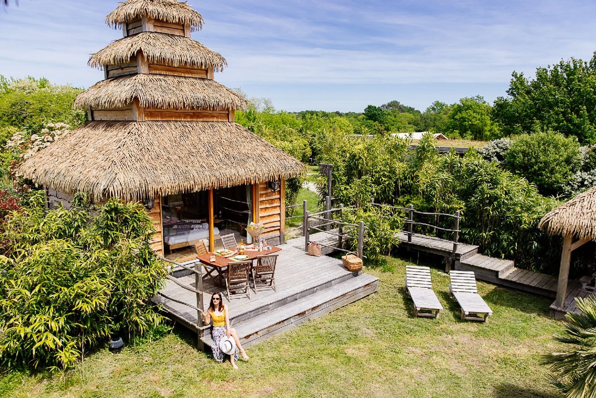 La Cabane Indonésienne & Spa privatif à Le Nizan (9)
