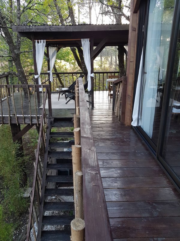 Cabane Réminiscence et Spa dans les arbres à Origne (6)