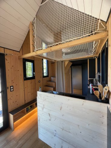 Hébergement AbracadaRoom : Cabane Etxe ttipia avec vue panoramique - Image 11
