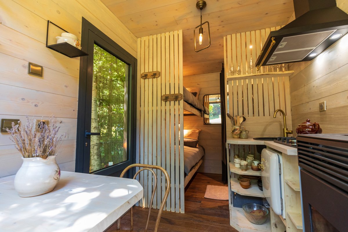 Cabane perchée, un cadre exceptionnel en pleine nature à Autrans (18)
