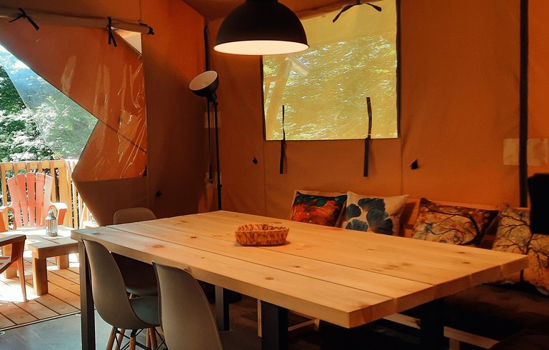 Hébergement AbracadaRoom : Tente safari sur pilotis - Image 7