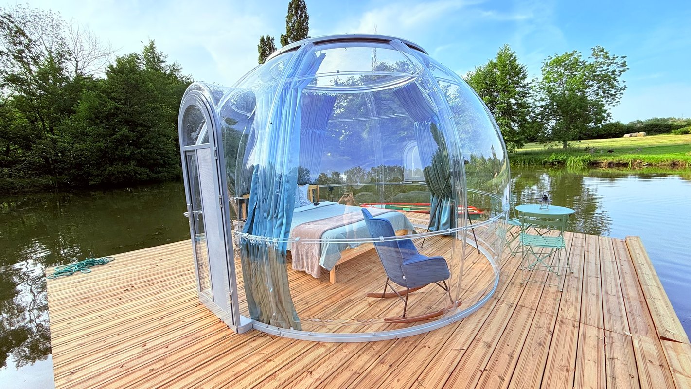 La Bulle sur l'eau à Santranges (3)