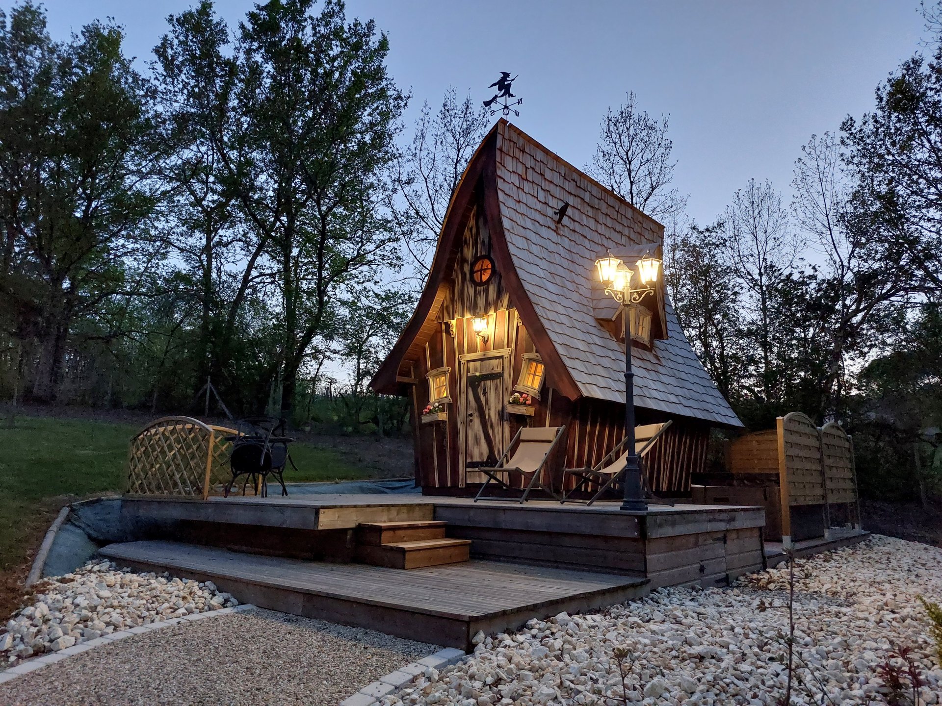 La Cabane Le Vieux Grimoire & Spa privatif