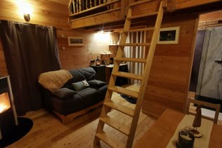 Cabane sur pilotis Alpes-de-Haute-Provence